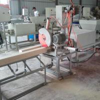 Máquina europeia comprimida do bloco da pálete da serragem da cabeça dobro