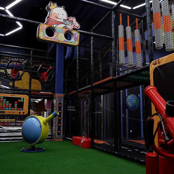 Équipement de terrain de jeux intérieur certifié ASTM/CE à usage commercial