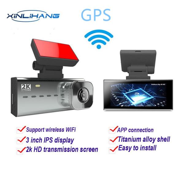 Автомобильный видеорегистратор SONY IMX335 2K Dash Cam Ultra HD с двумя объективами 3,16 дюйма