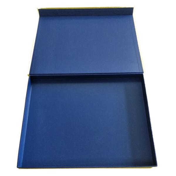 Paperboard Packaging Book Shaped Gift Box Custom Photo Presentation Eco - Friendly