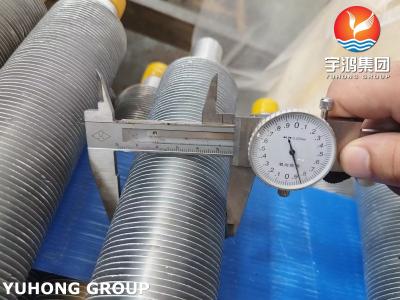 Wound Type Fin Tube ASME SA249 TP316L Stainless Steel Welded Pipe