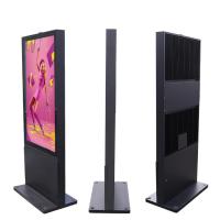 49 polegadas sem ventilador publicidade exterior ecrã Drive através do sistema LCD painel de menus Kiosco Totem à prova d'água sinalização digital
