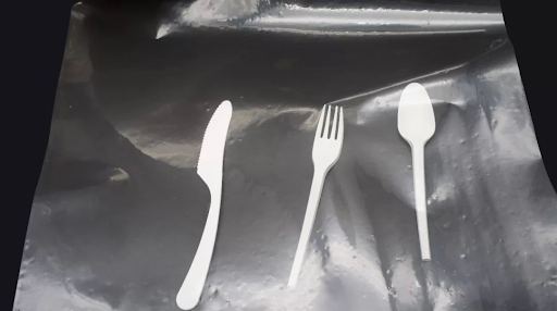 Le plastique dégradable de PLA couvre 0.15MM-1.5MM-10MM pour le plateau de nourriture