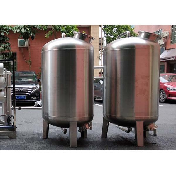 6TPH RO Water Treatment System Industry Deionized Pure Water Plant