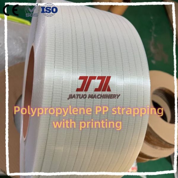 5-19mm Width Polypropylene PP Plastic Strap Roll For Box Paper Packing Good Straightness