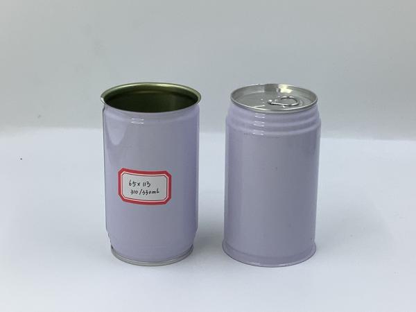 310ml Recyclable Three Piece Can 65×113mm Eco Friendly Craft Brew Can Rust Resistance