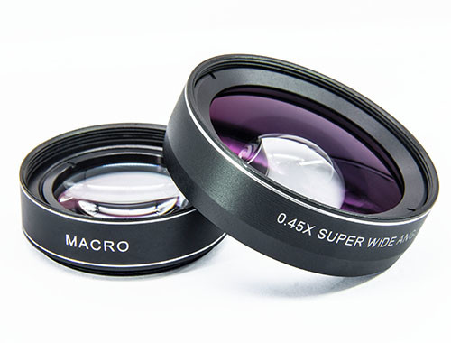 0.45X Wide Angle DSLR Camera Lens , Phone Photography Camera Telephoto Lens