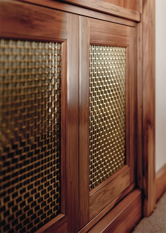 Стенные мебельные шкафы сетки вставки проволоки на заказ 60x120