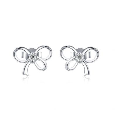 VVS Diamant 1 carat Moissanite Boucles d'oreilles en or 14k