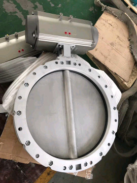 AT83  gray colour aluminum alloy body double acting pneumatic actuator