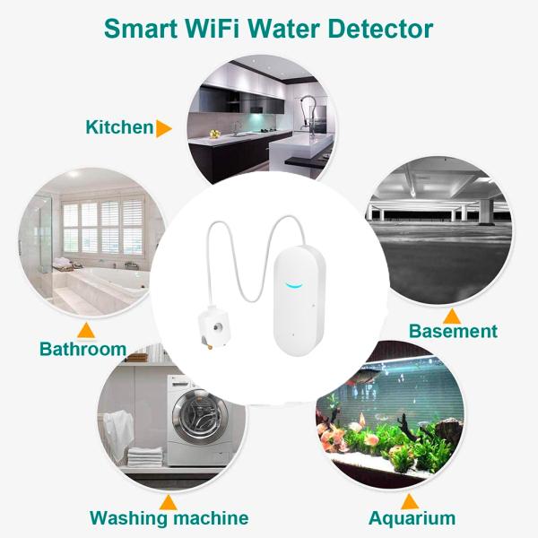 Сигнал тревоги утечки воды домашней системы безопасности WIFI беспроводной системы GSM умный