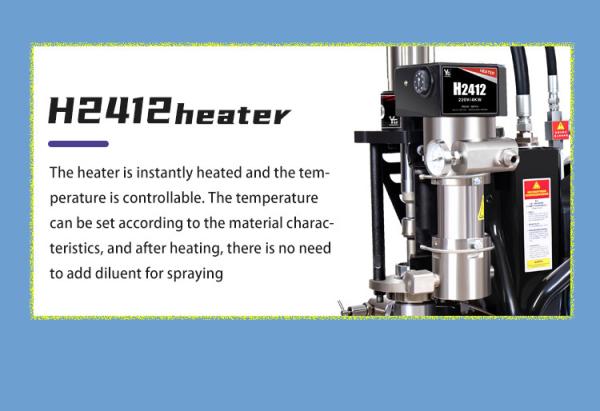 Gas Electric Diesel Polyurethane Sprayer Machine Hydraulic Epoxy Coating Spray Machine