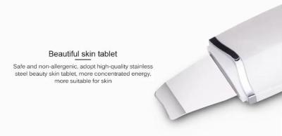 2W Ultrasonic Facial Cleaner Beauty Ultra Sonic Skin Scrubber Spatula Facial Device