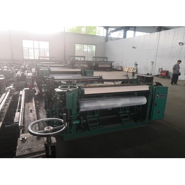 Horizontal Stainless Steel Wire Mesh Machine , Plain Woven Wire Mesh Equipment