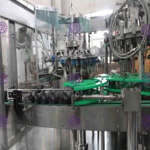 3 in 1 Glass Bottle Beer Washing Filling Sealing Machine , Bottle Beer Filling Line