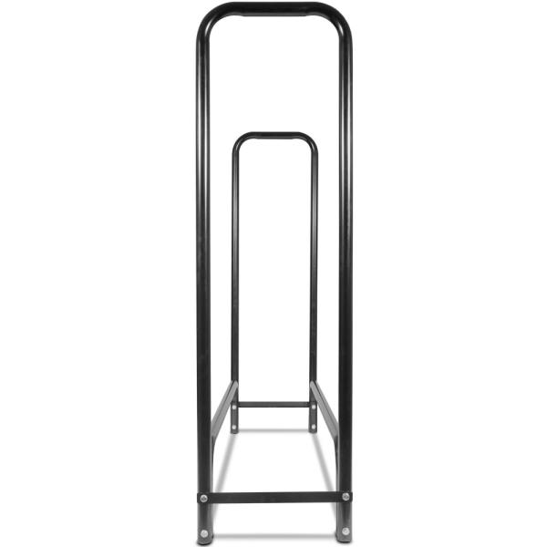 4 Inch Outside Fire Log Holder For Cutting Firewood , Heavy Duty Firewood Rack