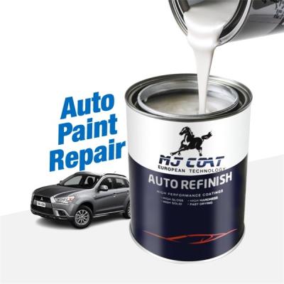 White Orange Yellow Glossy Car Paint Refinish Good Leveling High Fullness