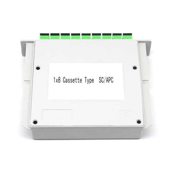 IL dB ≤7,4 1x8 Кассетный разделитель ПЛК для оптоволоконного соединителя связи