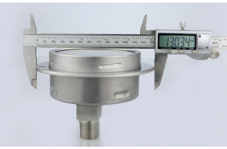 High Pressure Stainless Steel Manometer M20*1.5 Thread for Axial Edge Pressure Gauge