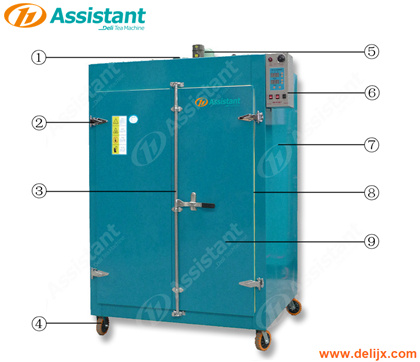 DL-6CHZ-14B Electric Heating Wire Green Tea Machine with 160 kg/h Production Capacity