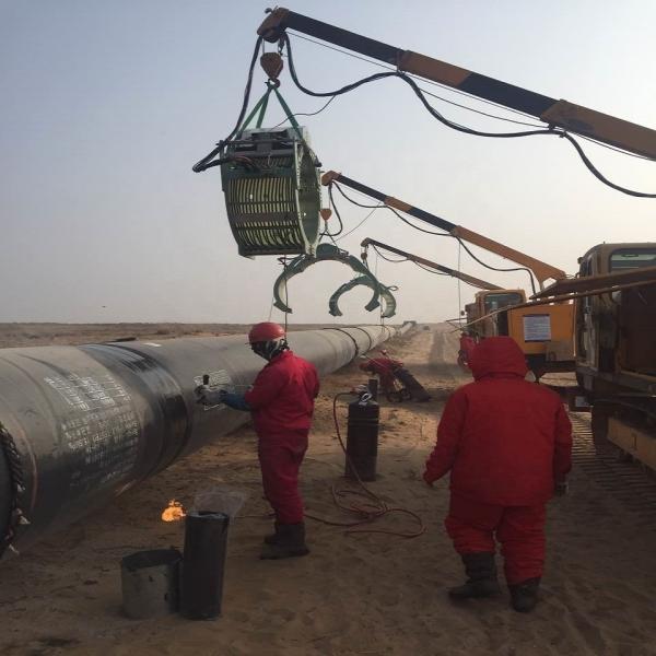 Medium Frequency Heating Tractor Paywelder for Fast Pipeline Construction