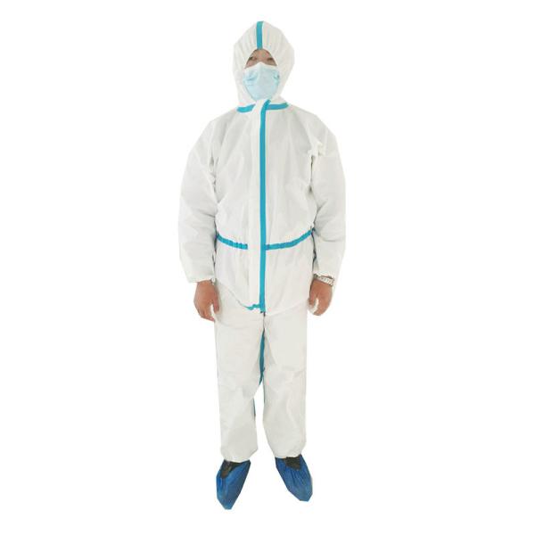 63G GSM Lightweight Full Body Protection Suit S-XXL Size For Safety
