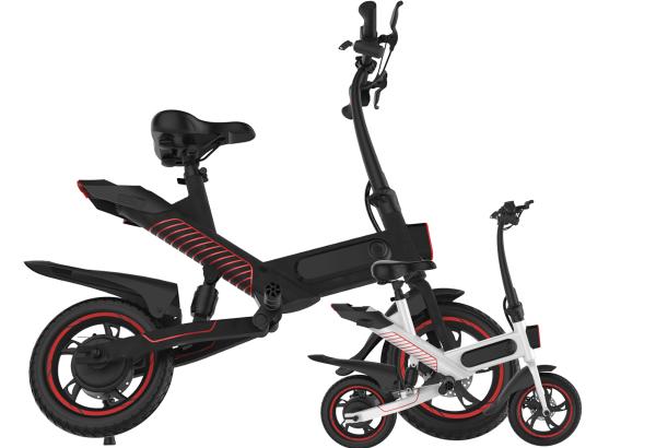 Pure Electric Folding Road Bike 1 Second Folding Shaft Design 120kg Loading