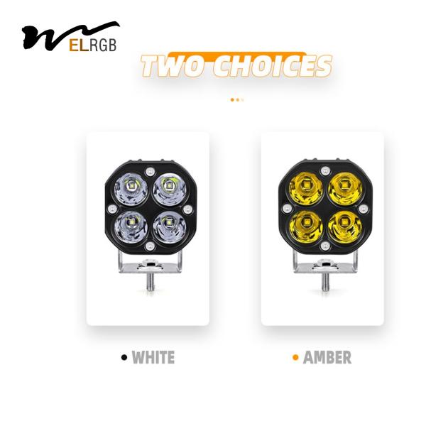 3 polegadas 40W Off Road Fog Lights 4x4 4000lm Car Laser Fog Lamp