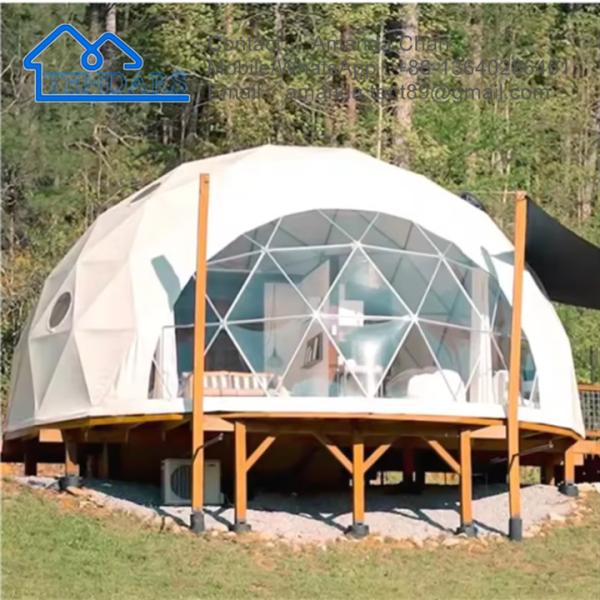 Vacation Modular Prefabricated Commercial Dome Tent Hotel Large Outdoor Transparent Tent For Sale