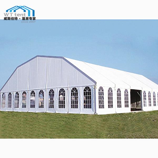 15m Wide Unique Polygon Tent With White Wall Windows Car Events Use