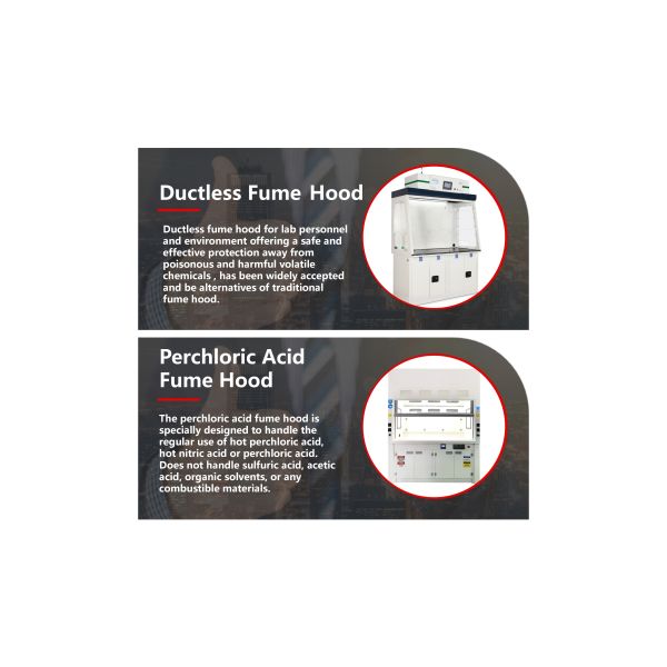 Customized Made Lab Fume Hoods With Wet Scrubber Company Manual Control System