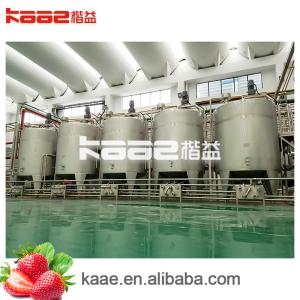 Turnkey Automation Belt Press Blueberry Fruits Juice Processing Line