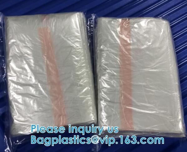 Cold and warm Water Soluble Medical Disposal Bags, dissolvable PVA bag for Hospital laundry room