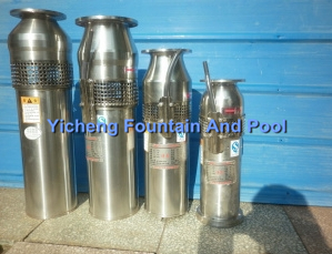 Flush Mounting Type Stainless Steel Submersible Fountain Pump