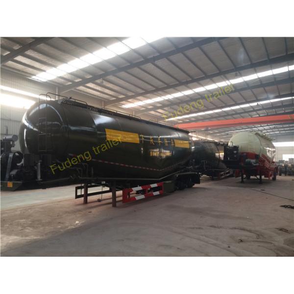 2 / 3 Axle Double-Cylinder Bulk Cement Tanker Trailer For Powder Transportation