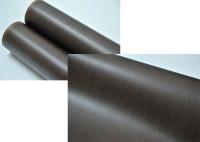 Foshan Custom Wood Grain PVC Folha Decorativa Para Portas de Membrana