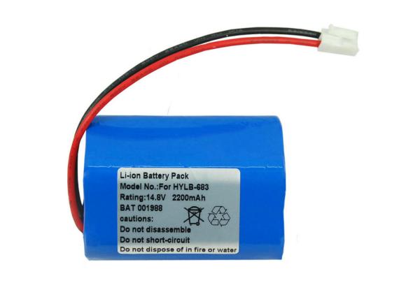 14.8v 2600mAh Li-ion ECG Battery For Biocare ECG-1200 ECG-1210 ECG-1201 HYLB-683