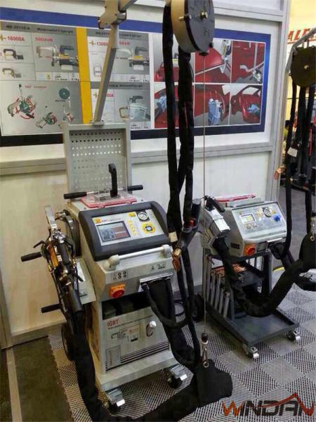 2300mm Cable Length Portable Spot Welder , Aluminum Spot Welder For Shrinking