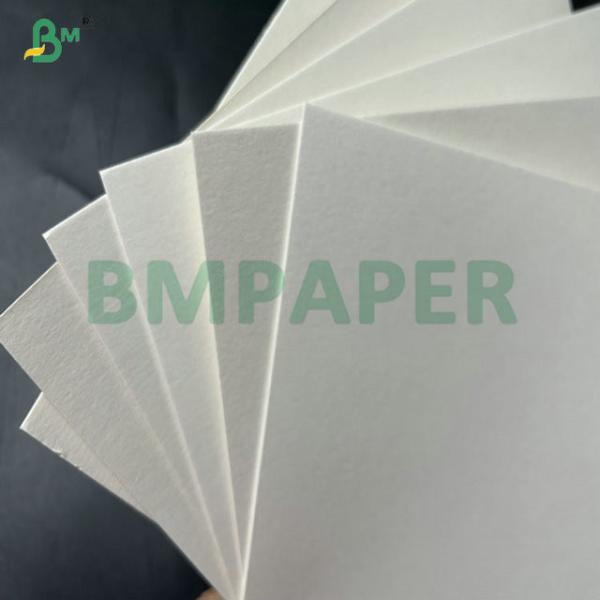 1mm 1.5mm Pure White Color Absorbent Coaster Paper For Beer mat 70 x 100cm