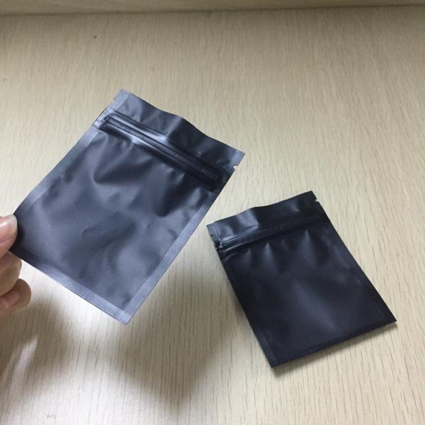 wholesale colorful Small Aluminum Foil food packing bags with zip lock