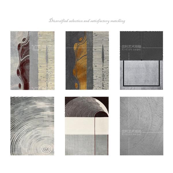 Прокладка половика ковра пола китайского стиля шерстей незаконная для комнаты прожития спальни