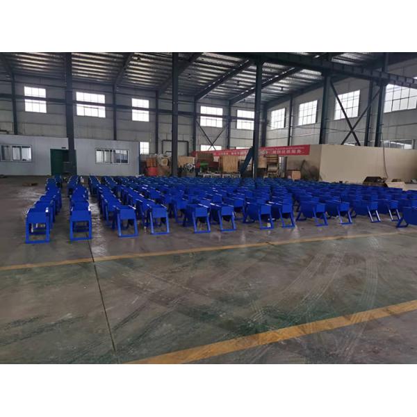 Household Fiber Decorticating Machine , Blue Easy To Operate Peanut Sheller Machine