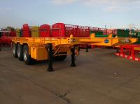 CIMC Vehicle Quality Products 3 Axle Skeleton Semi-trailer