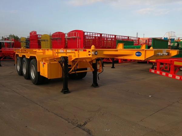 CIMC Vehicle Quality Products 3 Axle Skeleton Semi-trailer
