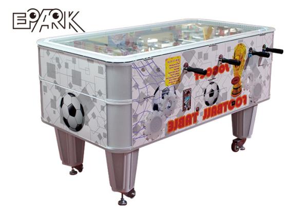 Coin Operated Soccer Ball Simulation Indoor Soccer Arcade Machine Electric Football  Table