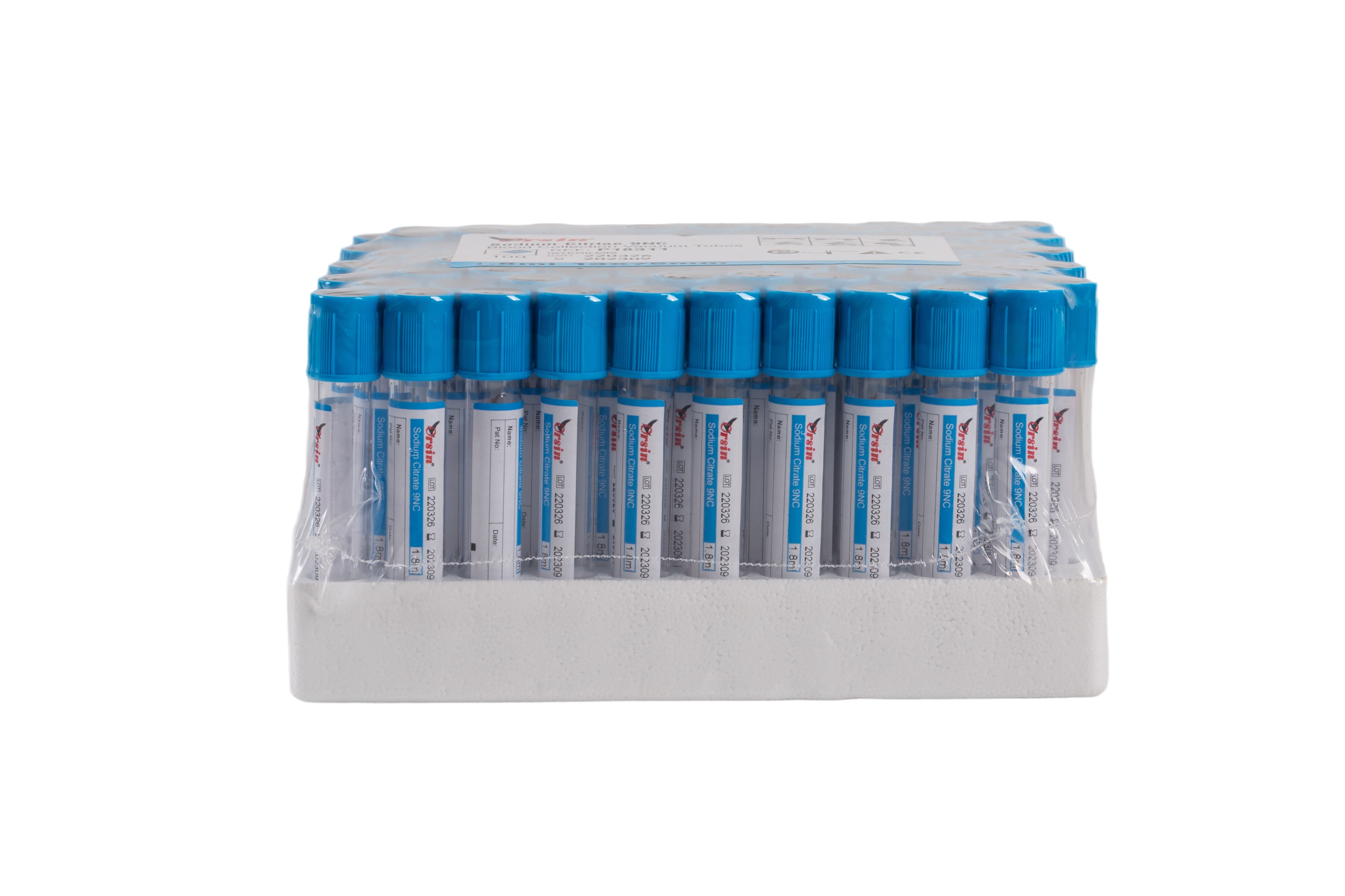Anticoagulant Sodium Citrate Tubes 6ml 7ml Citrate Blood Collection Tubes