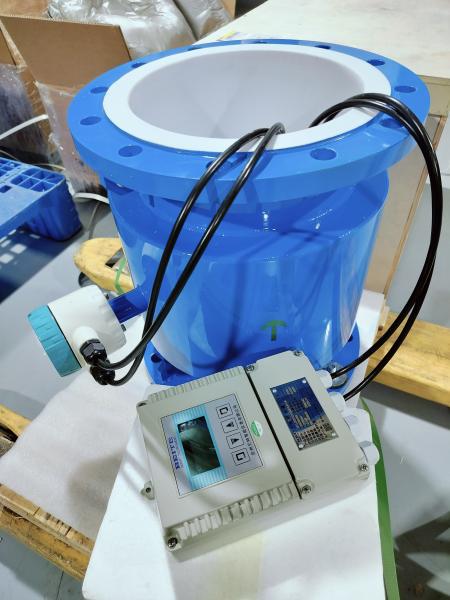Electromagnetic Flowmeter 4-20mA Output For Accurate Measurement Of Cement Slurry And Acid And Alkali Solutions