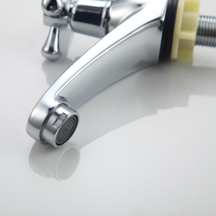 Краны таза холодной воды стильного Bathroom цинка одиночные в Chrome