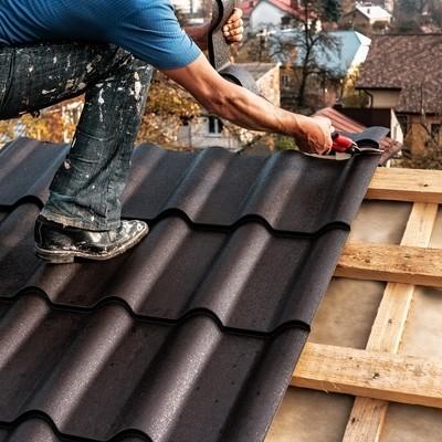 Aço texturizado a carvão PVDF 40 anos IBR Z275 PPGI PPGL AZ150 0.60 HDP Chapa de telhado de metal corrugado Tecto de chromadek