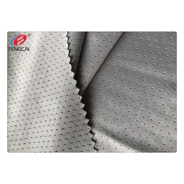 Уток связал Stretchy ткань сетки для футболки Sportswear